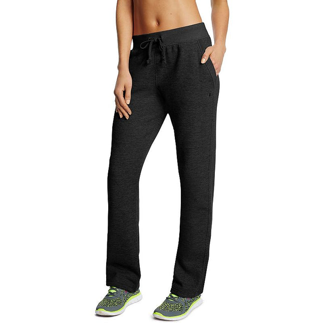 Champion Women's Powerblend Fleece Straight Leg Sweatpants