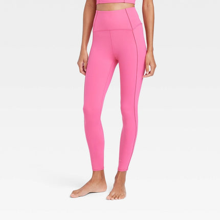 Women's High Waist Leggings - JoyLab™ Pink M