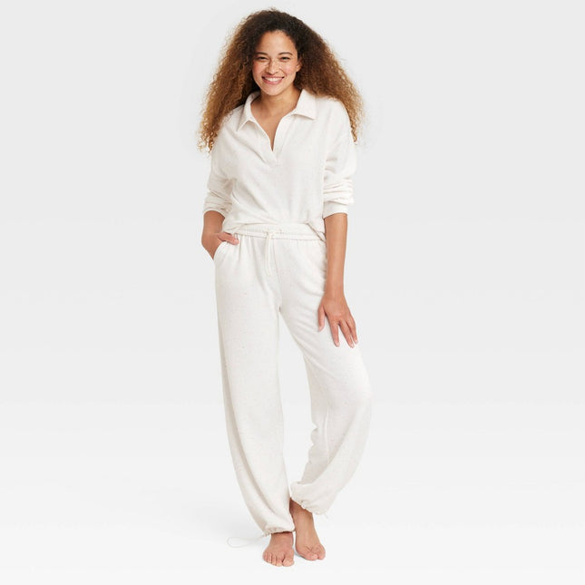 Women's Lounge Pants - Colsie™ Cream M