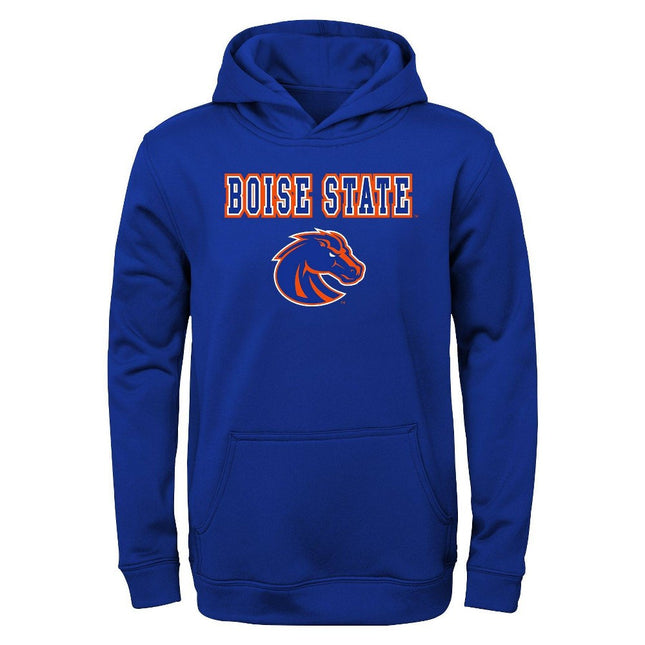 NCAA Boise State Broncos Boys' Poly Hooded Sweatshirt - M