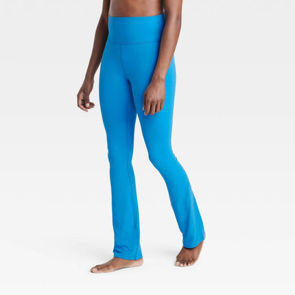 Women's Everyday Soft Ultra High-Rise Bootcut Leggings - All in Motion™ Sapphire Blue XL