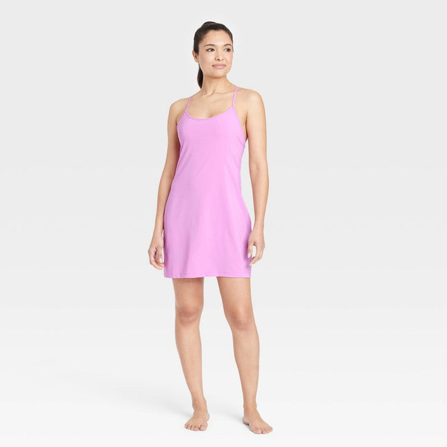 Women's Flex Strappy Exercise Dress - All in Motion™ Purple L