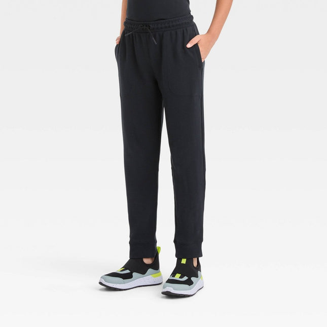 Boys' Waffle Joggers - All in Motion™ Black M