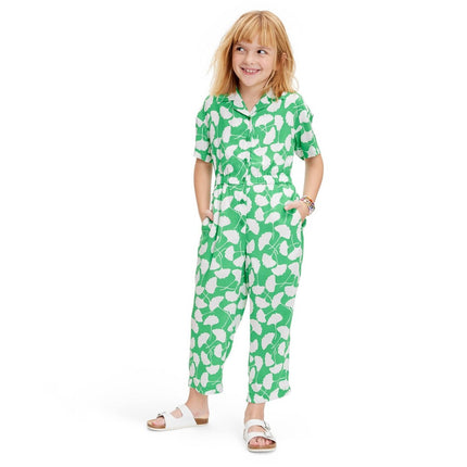 Kids' Short Sleeve Ginkgo Green Jumpsuit - DVF for Target S