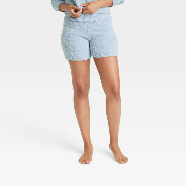 Women's Cozy Yarn Shorts - Stars Above™ Blue M