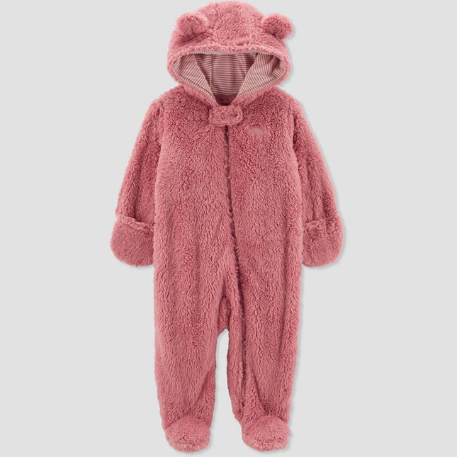 Carter's Just One You®️ Baby Girls' Bear Jumper - Pink Newborn