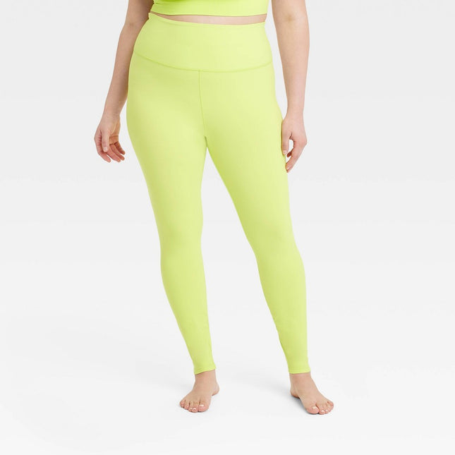 Women's Everyday Soft Ultra High-Rise Leggings 27" - All in Motion™ Lime Green XXL