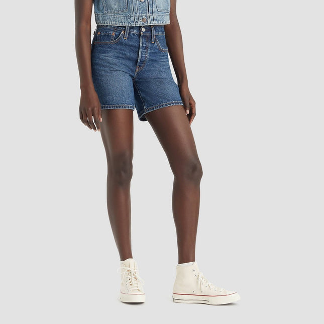 Levi's 501® Mid Thigh Women's Jean Shorts - Pleased to Meet You 30