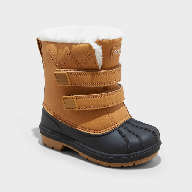 Toddler Boys' Denver Winter Boots - Cat & Jack™ Cognac 7T