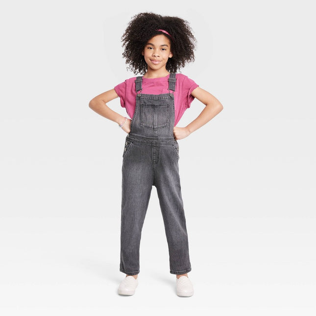 Girls' Overalls - Cat & Jack Black S