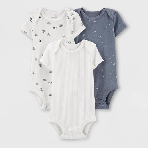 Carter's Just One You® Baby 3pk Panda Bodysuit